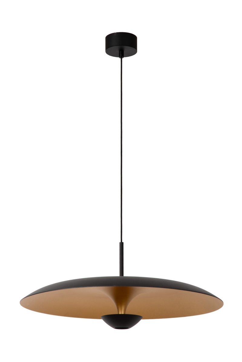 Lucide Premium KENNETH - Pendant light - Ø 60 cm - LED Dim. - 1x16W 2700K - Black